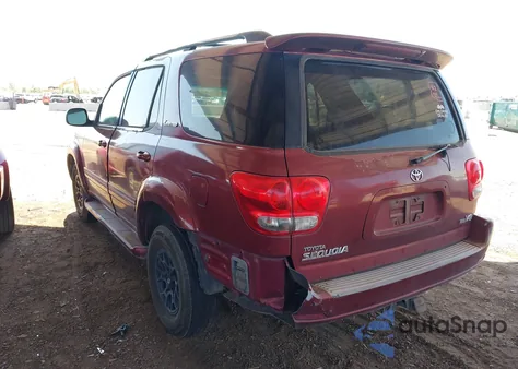 2007 Toyota Sequoia Limited V8 из США, поврежденный, VIN 5TDZT38A17S294125